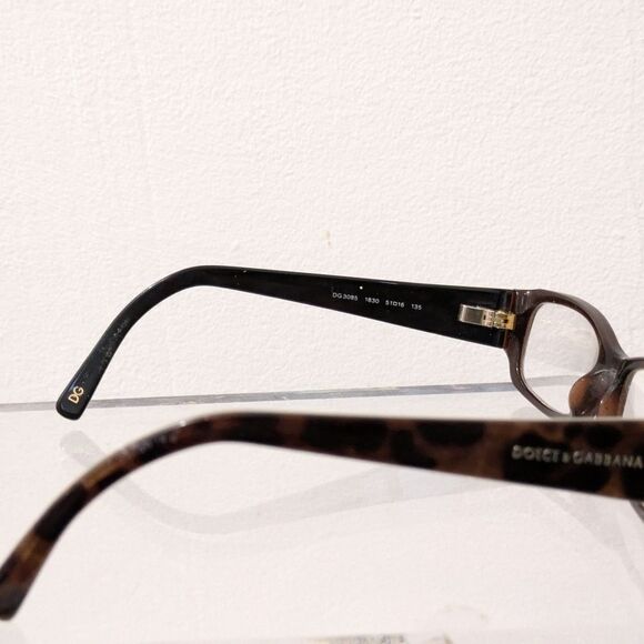 D&G Dolce Gabbana DG3085 1830 51/16 135 Italy Designer Eyeglass Glasses Frame - Picture 14 of 16